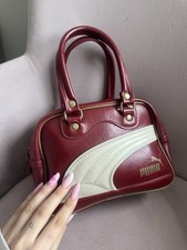 Puma Hand Bag Vinyl Burgundy na sprzedaż  PL