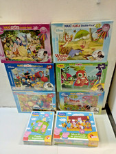 Puzzle disney peppa usato  Genova