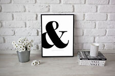 Stylish print ampersand for sale  LONDON