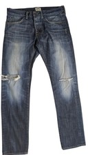 Jeans Edwin ED-55 ajuste relaxado 32x32 azul desgastado desbotado feito na Tunísia comprar usado  Enviando para Brazil