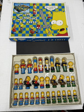 Simpsons chess set for sale  WIGSTON