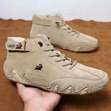 Hombres Botas Informales Zapatos de Motocicleta Impermeables Zapatillas altas Calzado para Caminar segunda mano  Embacar hacia Mexico