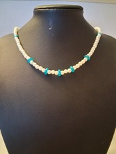 Dezente weiße halskette gebraucht kaufen Dezente weiße halskette gebraucht kaufen  Billigheim-Ingenh., Birkwlr., Eschbach