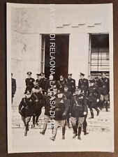 Fotografia mussolini roma usato  Italia