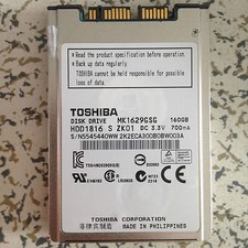 1,8 Zoll Toshiba MK1629GSG Micro-SATAII 160GB  Festplatte For IBM HP DELL SONY, usado comprar usado  Enviando para Brazil