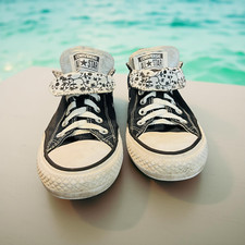 Usado, GUC Converse Chuck Taylor All Star língua dupla preta 107469F feminina 7 homens 5 comprar usado  Enviando para Brazil