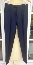 Stoffhose damen dunkelblau gebraucht kaufen  München