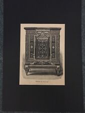 Meuble boulle gravure d'occasion  Rouen-