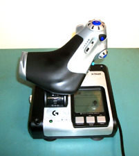 Sistema de controle de voo Logitech X52 Professional H.O.T.A.S X52 modelo # J-U0006/HTS comprar usado  Enviando para Brazil