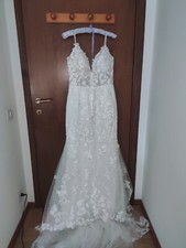 Abito sposa pizzo usato  Bergamo