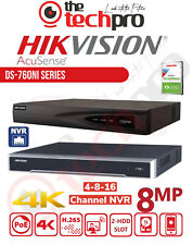 Hikvision 8mp nvr for sale  BRADFORD
