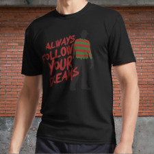 Camiseta Always Follow Your Dream logotipo ativo engraçada tamanho P a 5XL, usado comprar usado  Enviando para Brazil