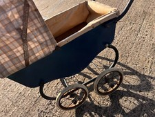 Vintage dolls pram for sale  SWINDON