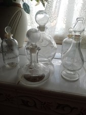 Glass bottle decanters for sale  BRAINTREE