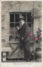 Moustachu canotier canne d'occasion  Vasles