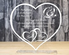 Geschenk gravur personalisiert gebraucht kaufen  Nordstemmen