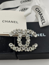 Chanel crystal logo for sale  HALIFAX