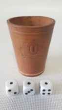 Alter würfelbecher knobelbech gebraucht kaufen  Witten