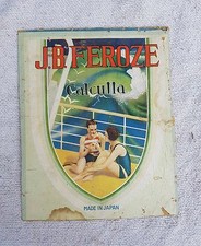 1930s Vintage De Jb Feroze Adv Papier Signe Board Japon CB385, usado comprar usado  Enviando para Brazil
