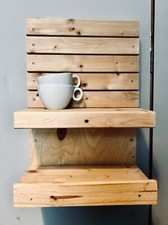 Wandregal coffeeboard echtholz gebraucht kaufen  Düsseldorf