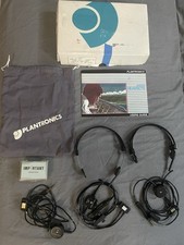 Plantronics MS50/T30-3 fone de ouvido leve para aviação plugue microfone vintage comprar usado  Enviando para Brazil