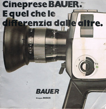 Catalogo cineprese bauer usato  Italia