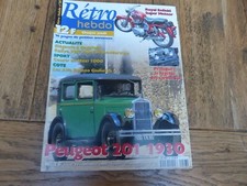 Retro hebdo peugeot d'occasion  Perrignier