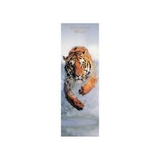 GRANDES CARTAZES DE PORTA DE PAREDE TIGER RUNNING WILD 53cm x 157 cm / 21" x 62" comprar usado  Enviando para Brazil