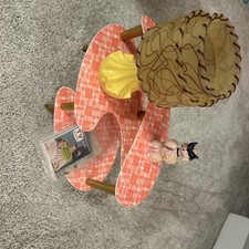 Conjunto de prateleira, abajur, poodle, guia de TV American Girl Maryellen's Living Room comprar usado  Enviando para Brazil
