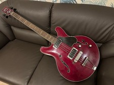 Baixo elétrico acústico Yamaha SA-70 vermelho fabricado no Japão, usado comprar usado  Enviando para Brazil