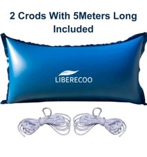 Travesseiro de piscina 4'X 8' para piscinas acima do solo para invernar corda grossa de vinil comprar usado  Enviando para Brazil