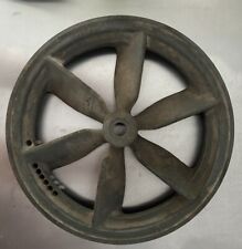 RODA DE FERRO FUNDIDO VINTAGE POLIA DE DUAS CORREIAS STEAMPUNK 14” INDUSTRIAL comprar usado  Enviando para Brazil