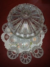 Bowle service glas gebraucht kaufen  Simmern/ Hunsrück
