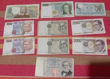 Italia lotto banconote usato  Sassari