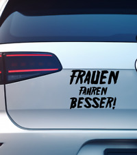 Aufkleber frauen fahren gebraucht kaufen  Papenburg