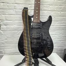 Pulseira de guitarra bala de latão couro genuíno cabeça de rebite punk rock thrash feita nos EUA, usado comprar usado  Enviando para Brazil