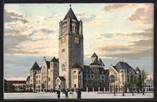 Używany, Poznań / Poznań, Zamek Królewski, pocztówka 1910  na sprzedaż  Wysyłka do Poland