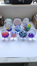 Vintage glass paperweights for sale  BIRMINGHAM