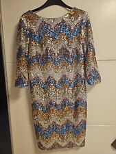 Pailletten kleid silvester gebraucht kaufen  Unterschneidheim