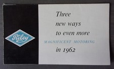 Riley range orig for sale  BENFLEET