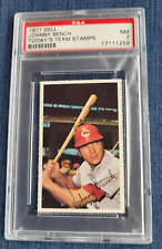 1971 DELL JOHNNY BENCH SELOS DE EQUIPE DE HOJE PSA QUASE PERFEITO GRAU 7 CINCINNATI VERMELHO LAJEADO, usado comprar usado  Enviando para Brazil