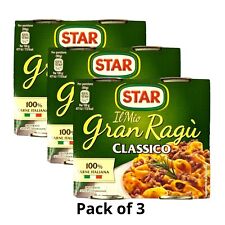 Star Gran Ragu Classic 2 x 180g lata-pacote com 3, usado comprar usado  Enviando para Brazil