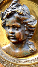 Bronze empire chérubin d'occasion  Varreddes