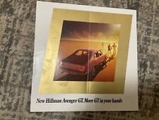 Hillman chrysler avenger for sale  PONTYPRIDD