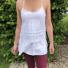 Hollister tunique blanche d'occasion  Maurepas