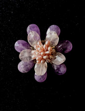 Broche fleur signée d'occasion Broche fleur signée d'occasion  Les Clayes-sous-Bois