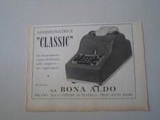 Advertising pubblicità 1952 usato  Salerno