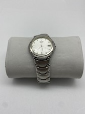 Vintage Masculino Citizen Elegance Signature com Janela de Data Relógio de Aço Inoxidável, usado comprar usado  Enviando para Brazil