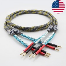 Pair audiophile 9awg for sale  USA