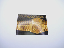 Rolex yster booklet gebraucht kaufen  Trebur